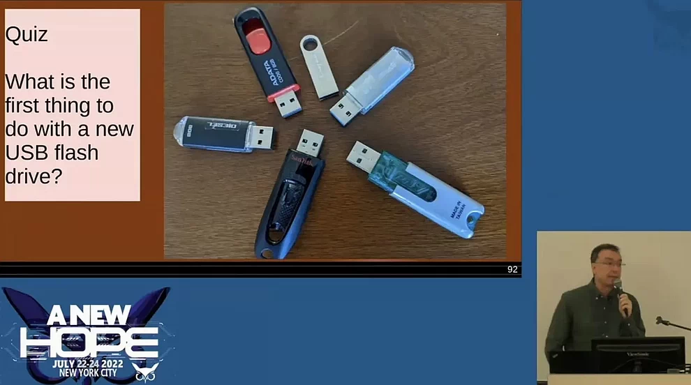 Defensive Computing at HOPE 2022 